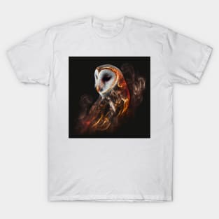 Barn Owl Wisps 09 T-Shirt